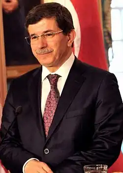 Turquía&nbsp;Turquía Ahmet Davutoğlu, primer ministro
