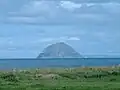 Ailsa Craig desde la costa de South Ayrshire.