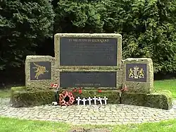 Monumento a la 1ª División Aerotransportada Británica, en Oosterbeek.