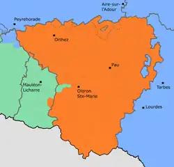 El área béarnofono