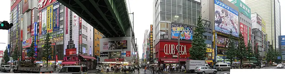 Panorámica de Akihabara.