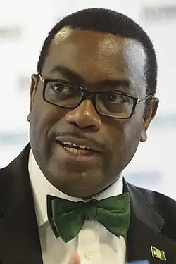 Banco Africano de Desarrollo Akinwumi Adesina, Presidente