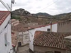 Vista del pueblo desde la iglesia