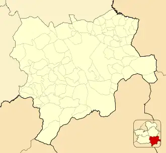 Fuentealbilla ubicada en Provincia de Albacete