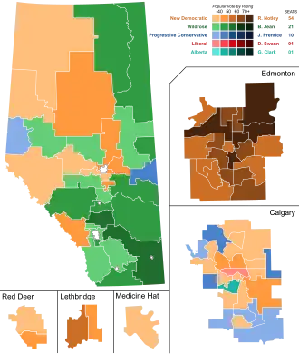 Elecciones provinciales de Alberta de 2015