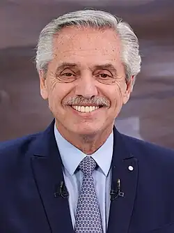 Alberto Fernández (2019-2023) 2 de abril de 1959 (66&nbsp;años)