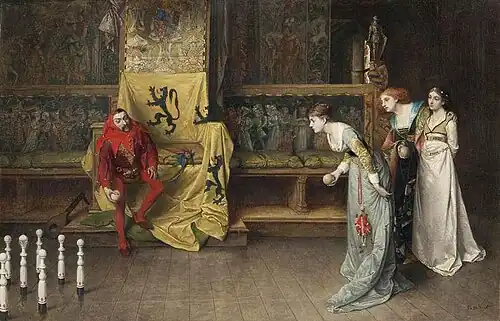 Juego de corte del siglo XV