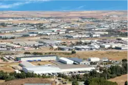 Polígonos industriales al oeste de Alcalá de Henares