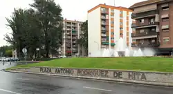 Plaza Antonio Rodríguez de Hita en Alcalá de Henares.