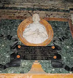 Tumba de Alderano Cybo por Francesco Cavallini