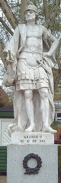 9 Alfonso II de Asturias († 842)