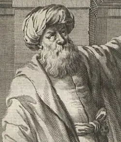 Dibujo de Ibn Al-Haytham (Alhazen)