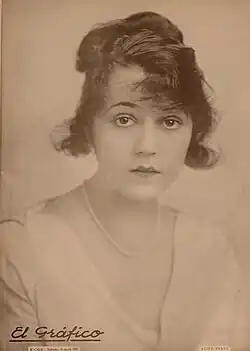 En la portada de El Gráfico, 1921