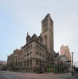 Palacio de Justicia del Condado de Allegheny (1883-1888), Pittsburgh, Pennsylvania, obra de de Henry Hobson Richardson