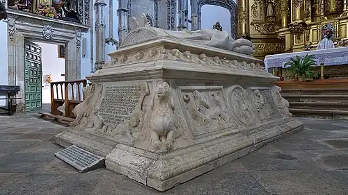 Sepulcro del cardenal Fonseca, de Diego de Siloé.