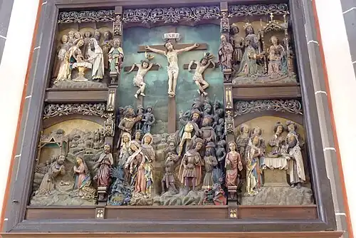 Retablo de la Walpurgiskirche[80]​ de Alsfeld.