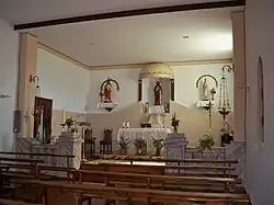 Altar principal del templo.