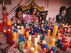 Altar Mayor de Maria Lionza en la Montaña de Sorte, Estado Yaracuy, Venezuela.