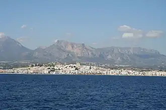 Altea desde el mar
