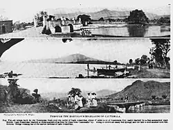 Vistas del lago a principios del siglo xx.