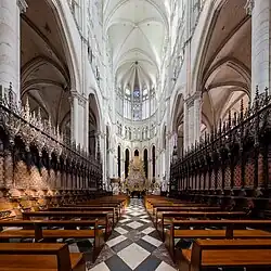 Coro de la catedral de Amiens.