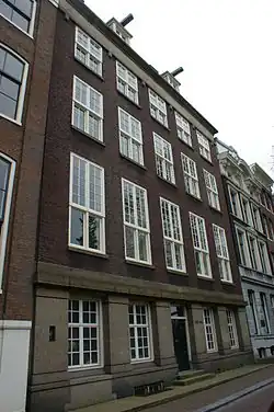 Herengracht 542-544, ubicación antigua de la galería del coleccionista de arte Josephus Augustinus Brentano.