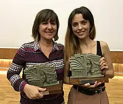 Ana de Miguel y Leticia Dolera