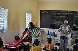 Andrés Herrera "Pájaro" en Senegal en 2010