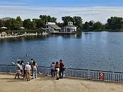 Alrededores de la Laguna Piedra Roja en 2024