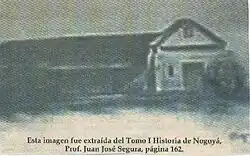 Antigua capilla de Nogoyá (siglo XIX) hoy Basílica Ntra. Sra. del Carmen.