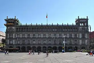 Antiguo Palacio del Ayuntamiento en la Ciudad de México