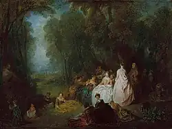 Watteau, Fiesta campestre