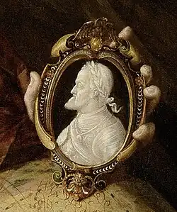 Camafeo con la efidie de Carlos V