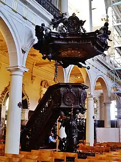 Detalle del púlpito