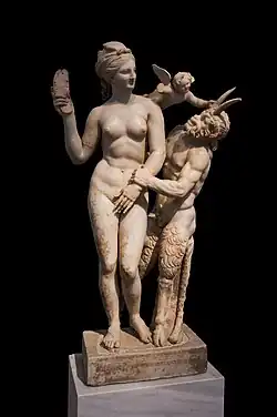 Afrodita, Pan y Eros.