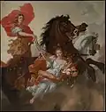 Apolo y la Aurora (1665-1711).