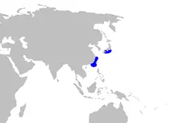 Mapa de distribución de A. macrorhynchus.