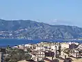 Sicilia vista desde Calabria.