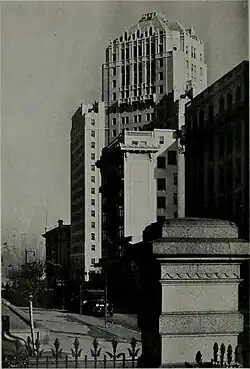 El hotel en 1927