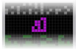 Parte del mensaje sobre las moléculas del ADN.