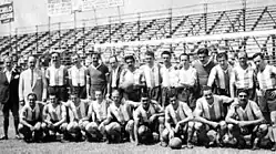 Plantel de Argentina campeón.
