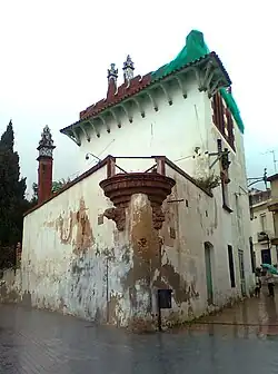 La casa en mal estado en 2011.