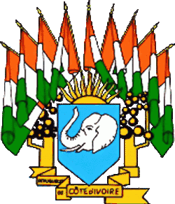 Escudo de armas de Costa de Marfil (1960 - 1964)
