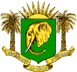 Escudo de armas de Costa de Marfil (1964 - 1997)