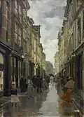 Spuistraat La Haya (pintura al óleo) (Colección Haags Historisch Museum)