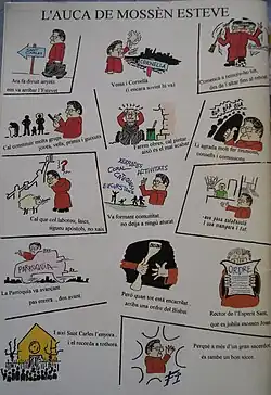 "Auca" dedicada a quien fue su párroco desde el 1982 hasta el 2000, Esteban Arrese Beltrán