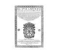 Juramento que en 1611 hizo el virrey de Navarra en nombre del príncipe Felipe[15]​