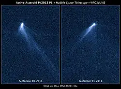 "Asteroide activo" 311P / PANSTARRS con varias colas[99]​