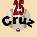 José Cruz (OF, E). Retirado el 3 de octubre de 1992