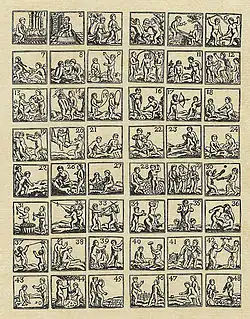 Auca de juegos infantiles.